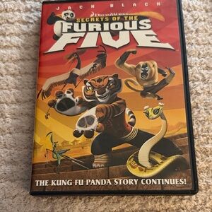 Kung Fu Panda: Secrets of the Furious Five DVD